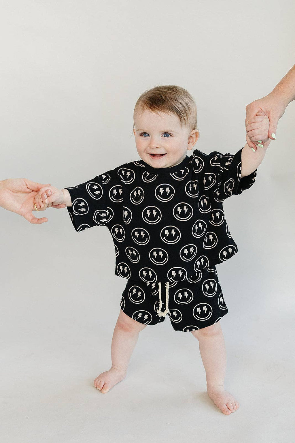 Electric Smiley- Short Set