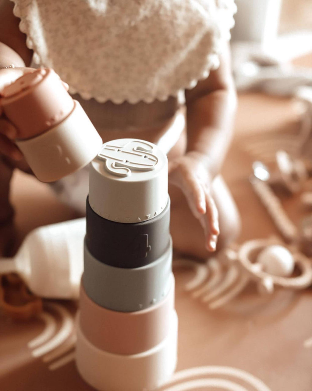 Stacking Cups Toy- Silicone