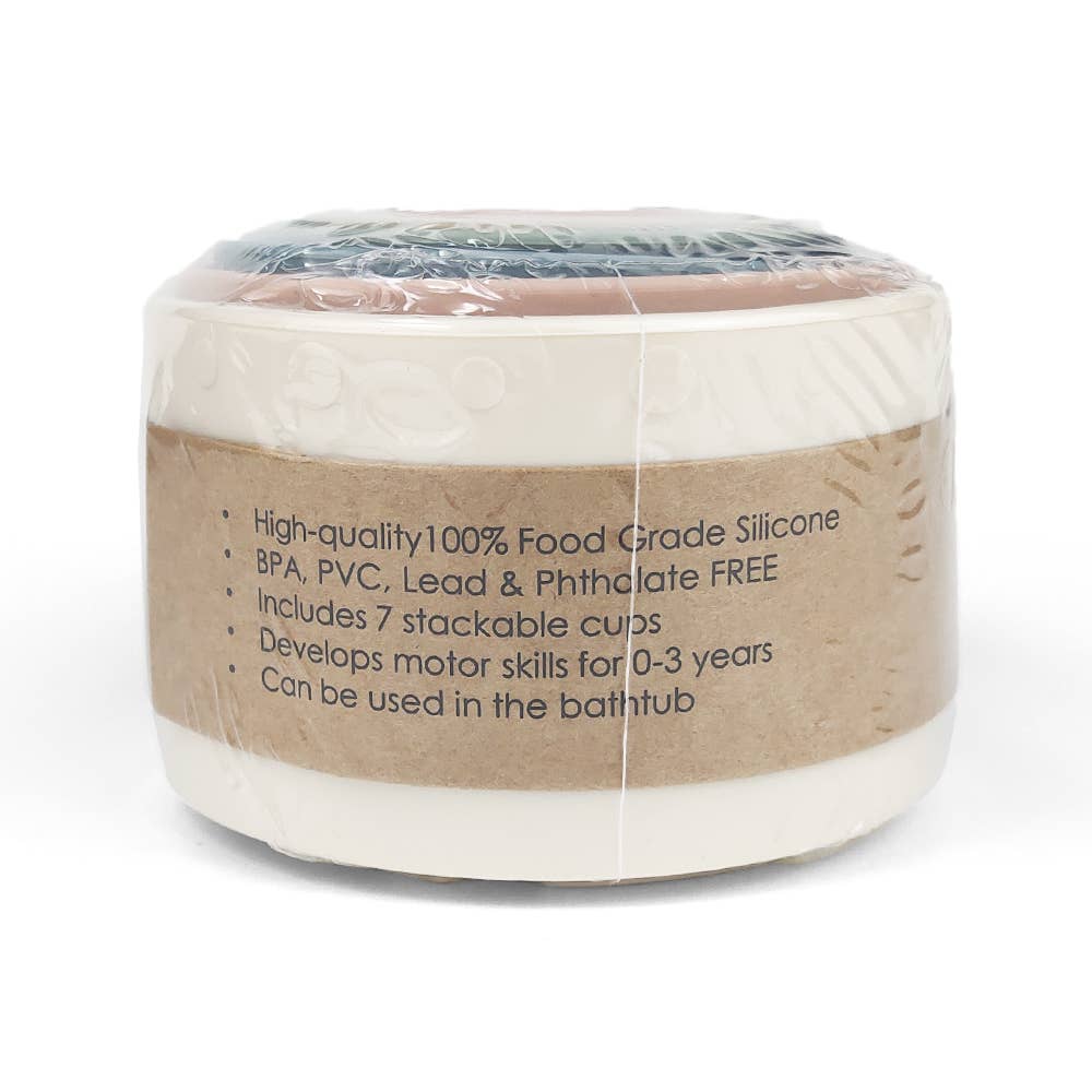 Stacking Cups Toy- Silicone