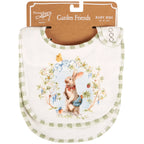 Garden Friends Bib Set