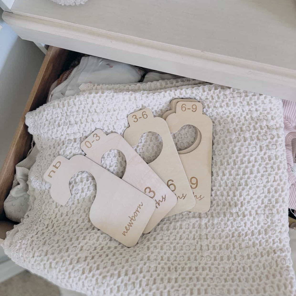 Baby Closet Size Dividers & Organizer – Newborn - 24 Months