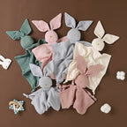 GOTS Certified Cotton Baby Security Blanket Soft Absorbent Teething Cloth