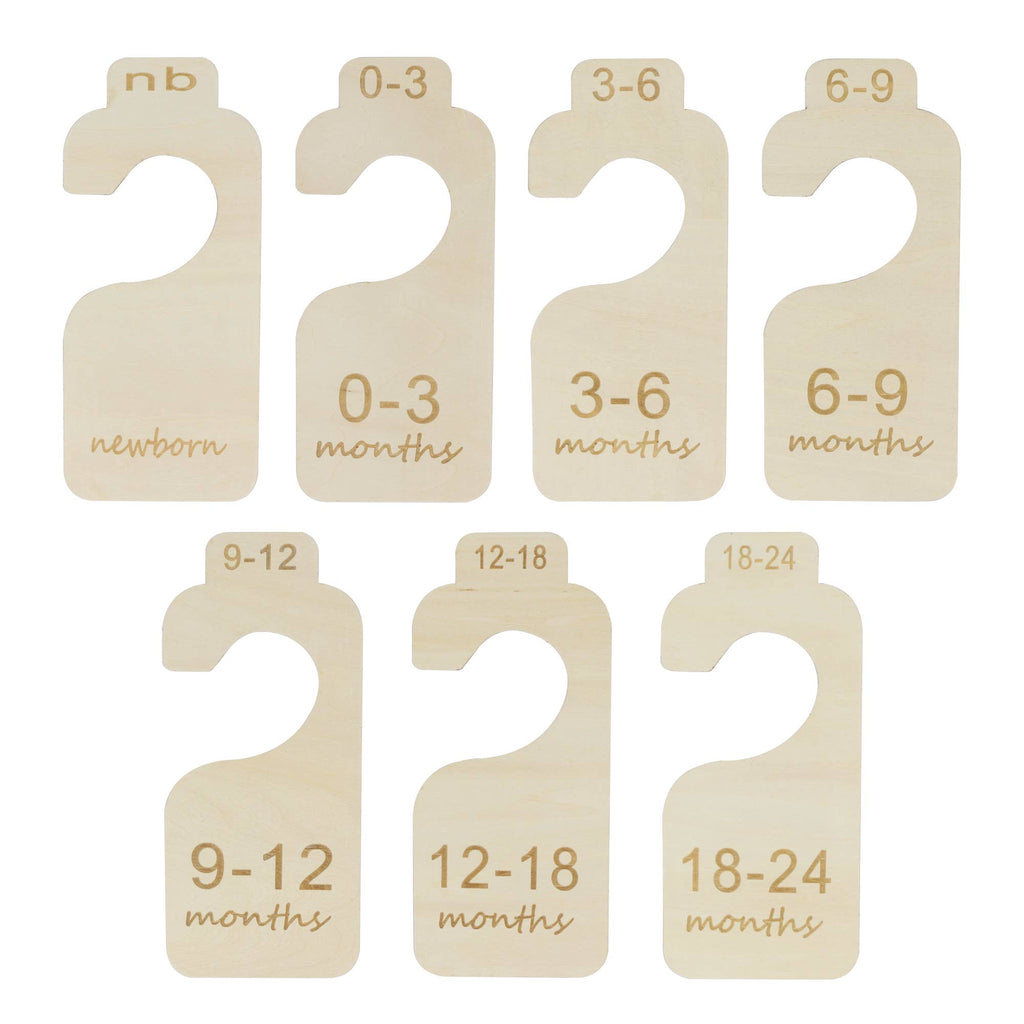 Baby Closet Size Dividers & Organizer – Newborn - 24 Months