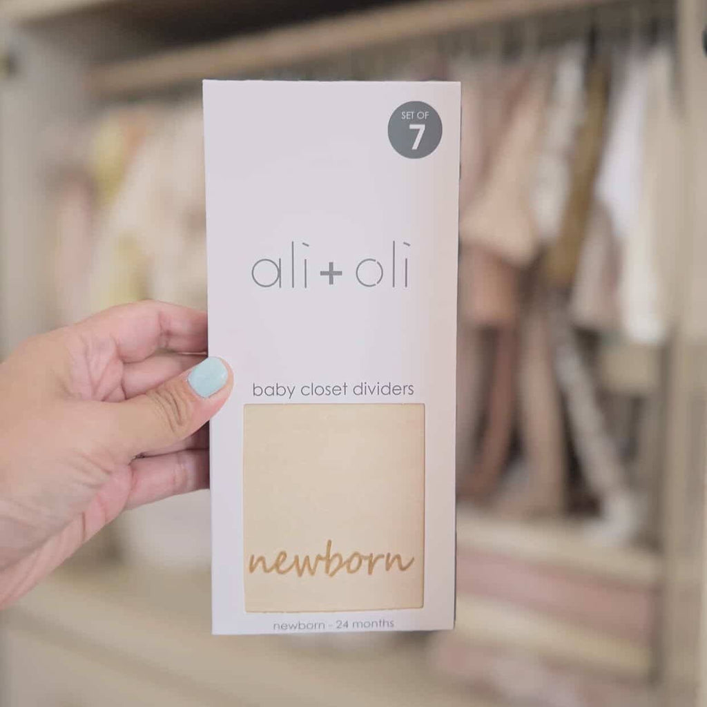 Baby Closet Size Dividers & Organizer – Newborn - 24 Months