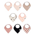 Butterfly Bandana Bib Set (8 pack)