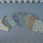 Cloud Bandana Bib Set (8 pack)