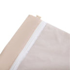 Dual-Compartment Wet/Dry Bag with Mesh Pocket (Taupe)