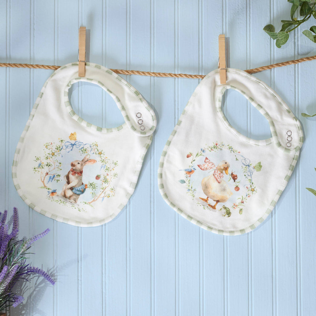Garden Friends Bib Set - Bunny