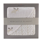 Mister Moose and Forest Arrow Cotton Newcastle Blanket
