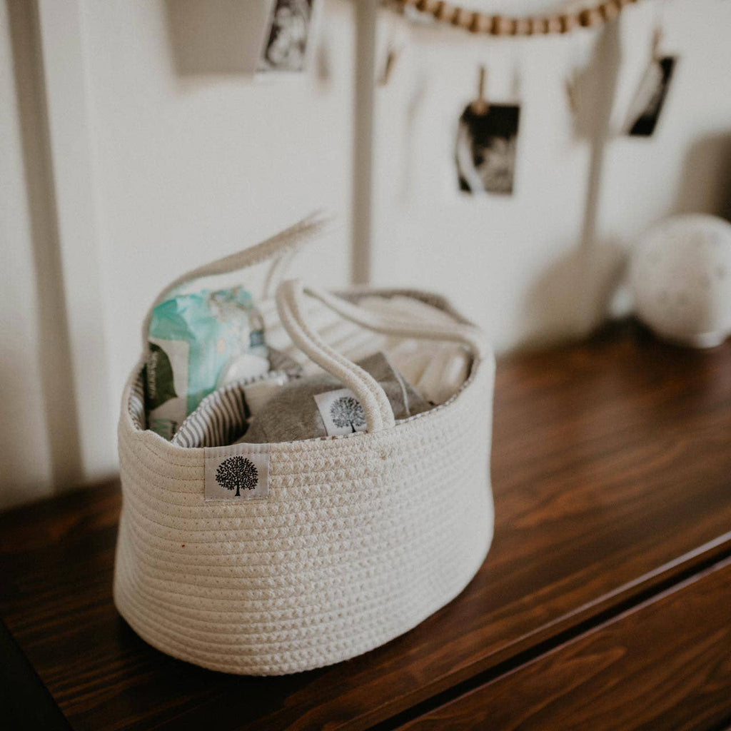 Roped Diaper Caddy