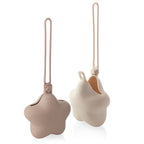 Silicone Pacifier Case 2-pack Star (Taupe-Sand)