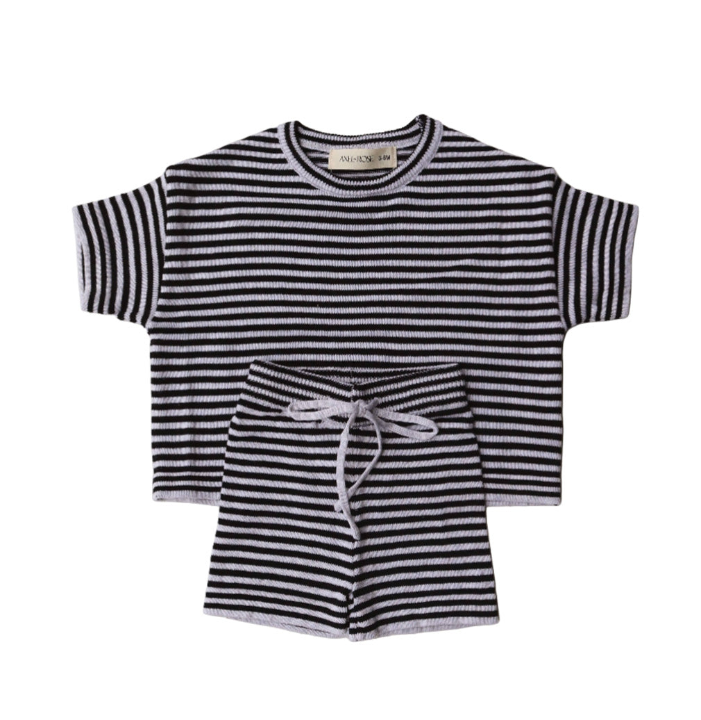 Spring Stripe Two Piece Set