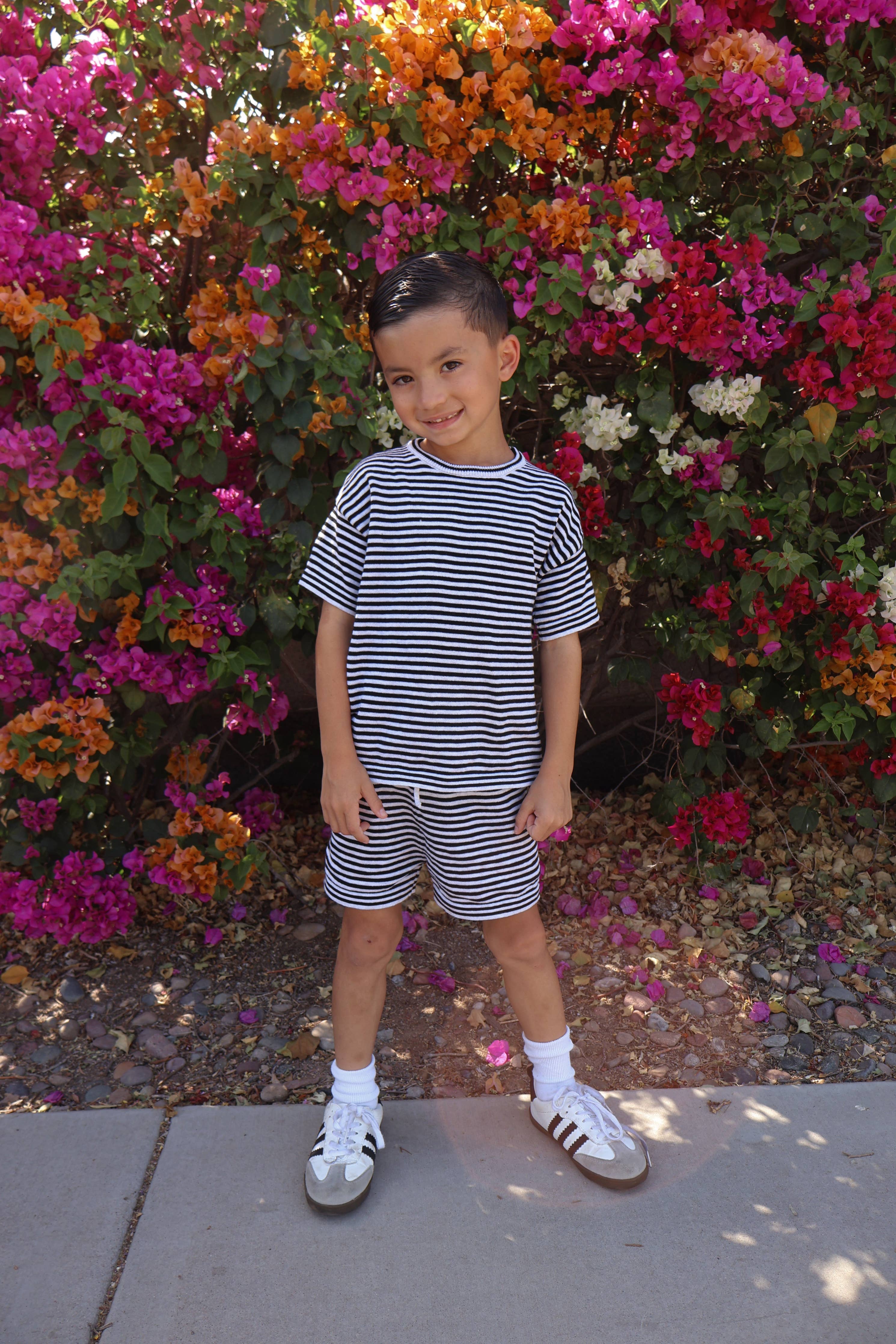 Spring Stripe Two Piece Set