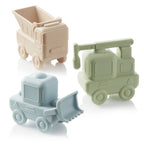 Squirt Water Bath Toy Set (Construction) Mold Free
