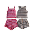Stripe Tank Summer Sets