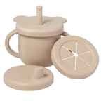 Toddler Cup Set (4-in-1) – Sippy, Straw, Snack, Open Cup