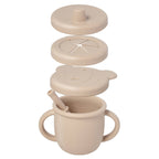 Toddler Cup Set (4-in-1) – Sippy, Straw, Snack, Open Cup