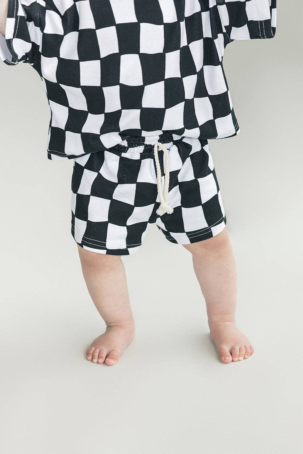 Wavy Checkered - Short Set