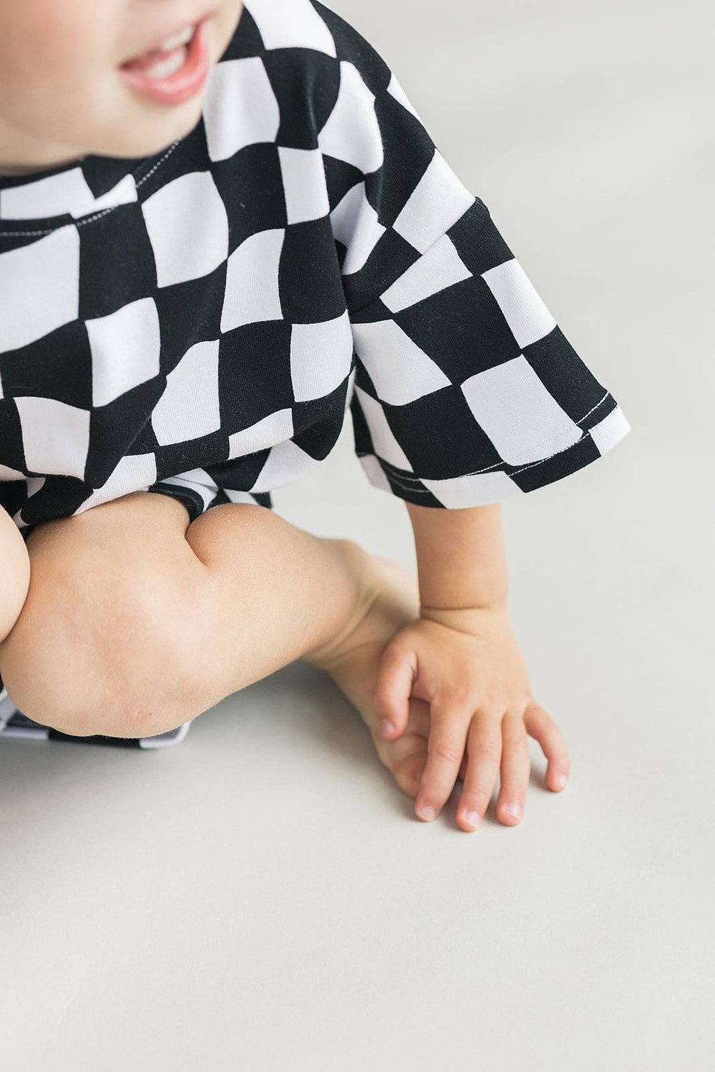 Wavy Checkered - Short Set