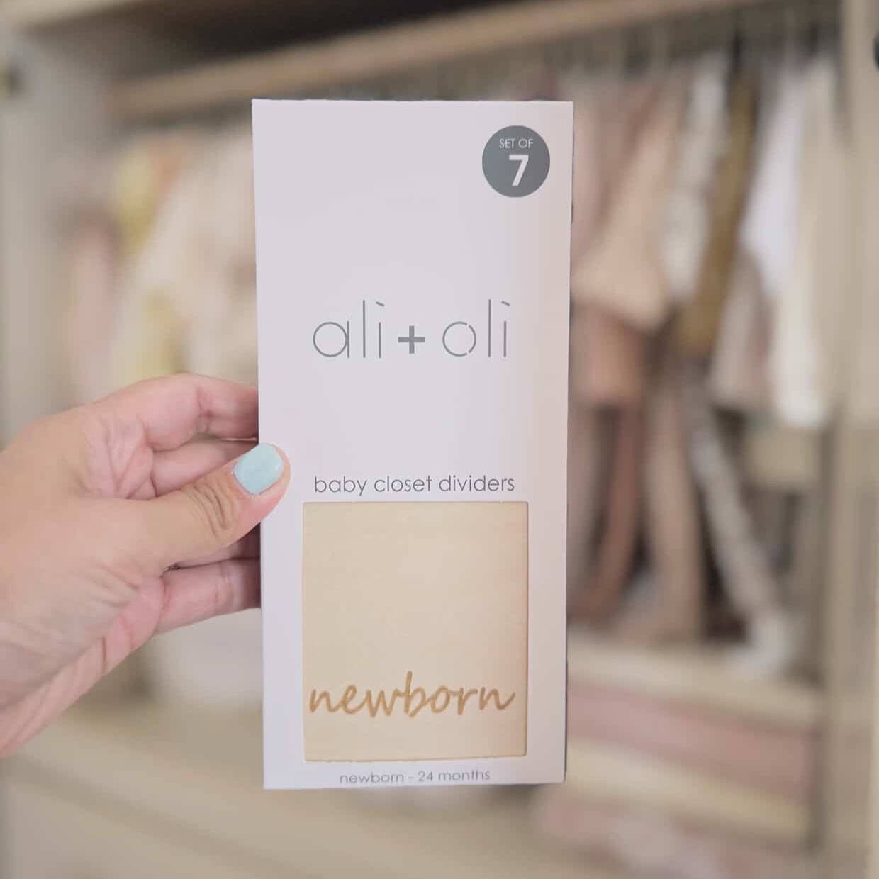 Baby Closet Size Dividers & Organizer – Newborn - 24 Months