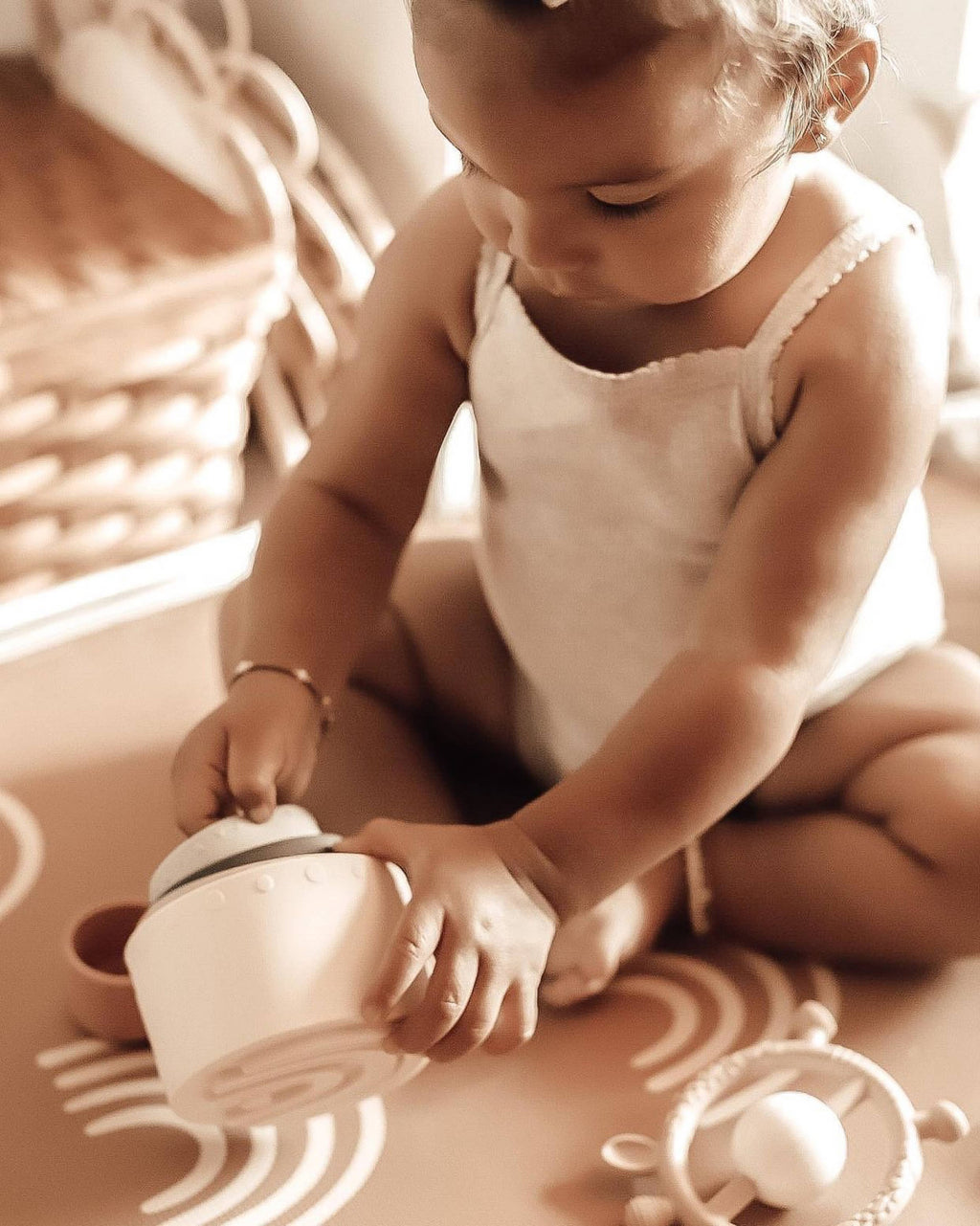 Stacking Cups Toy- Silicone