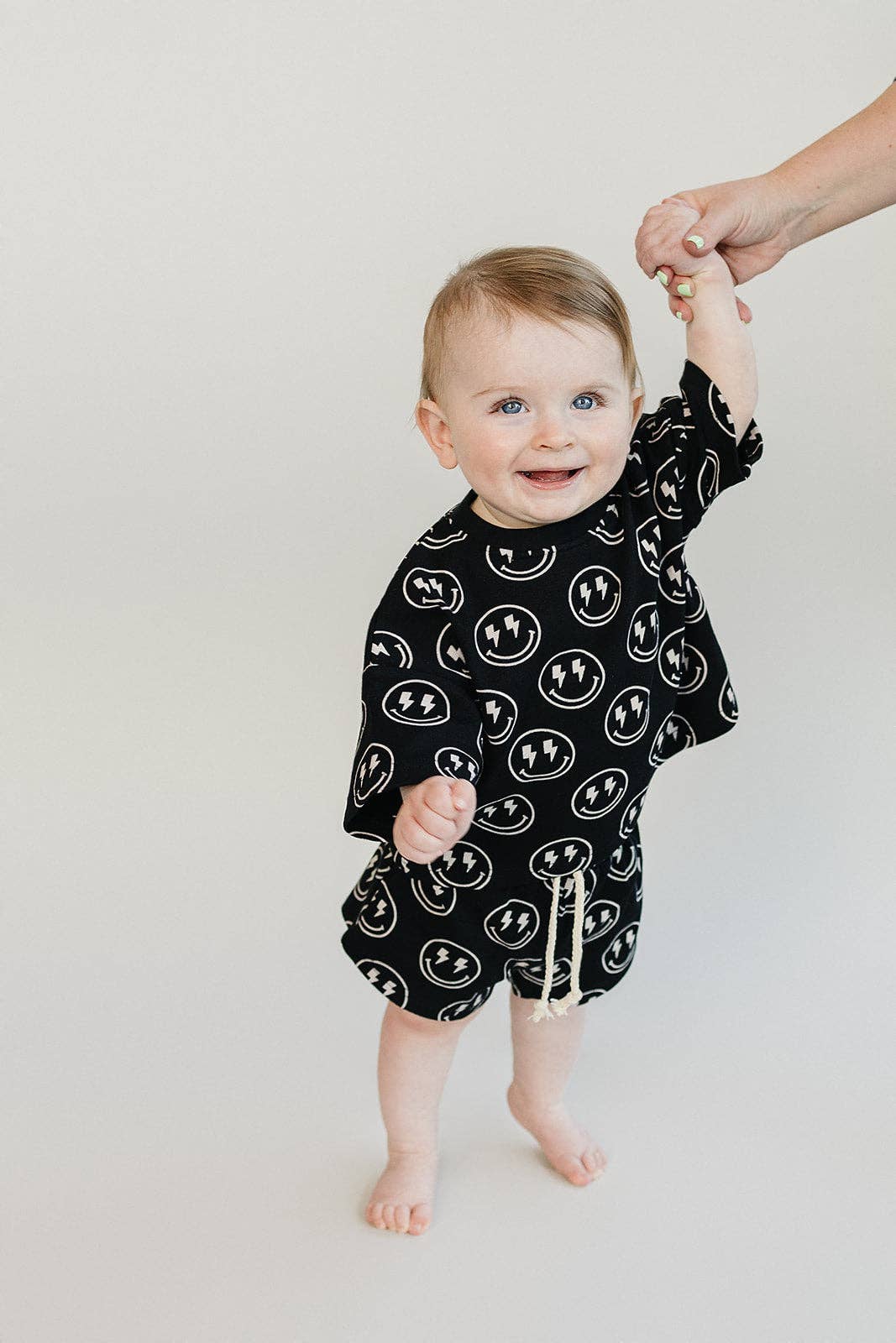 Electric Smiley- Short Set